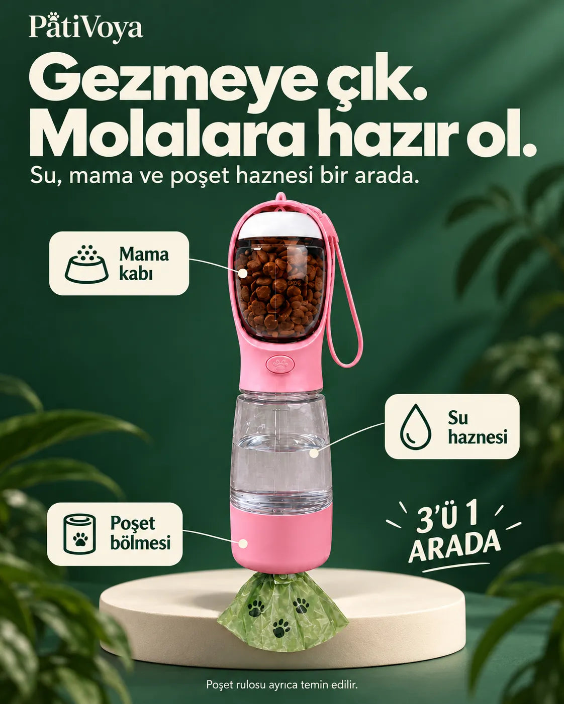 PatiVoya 3’ü 1 Arada Gezinti Suluğu